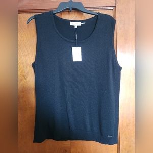 NWT Calvin Klein Sleeveless Shimmer top, XL